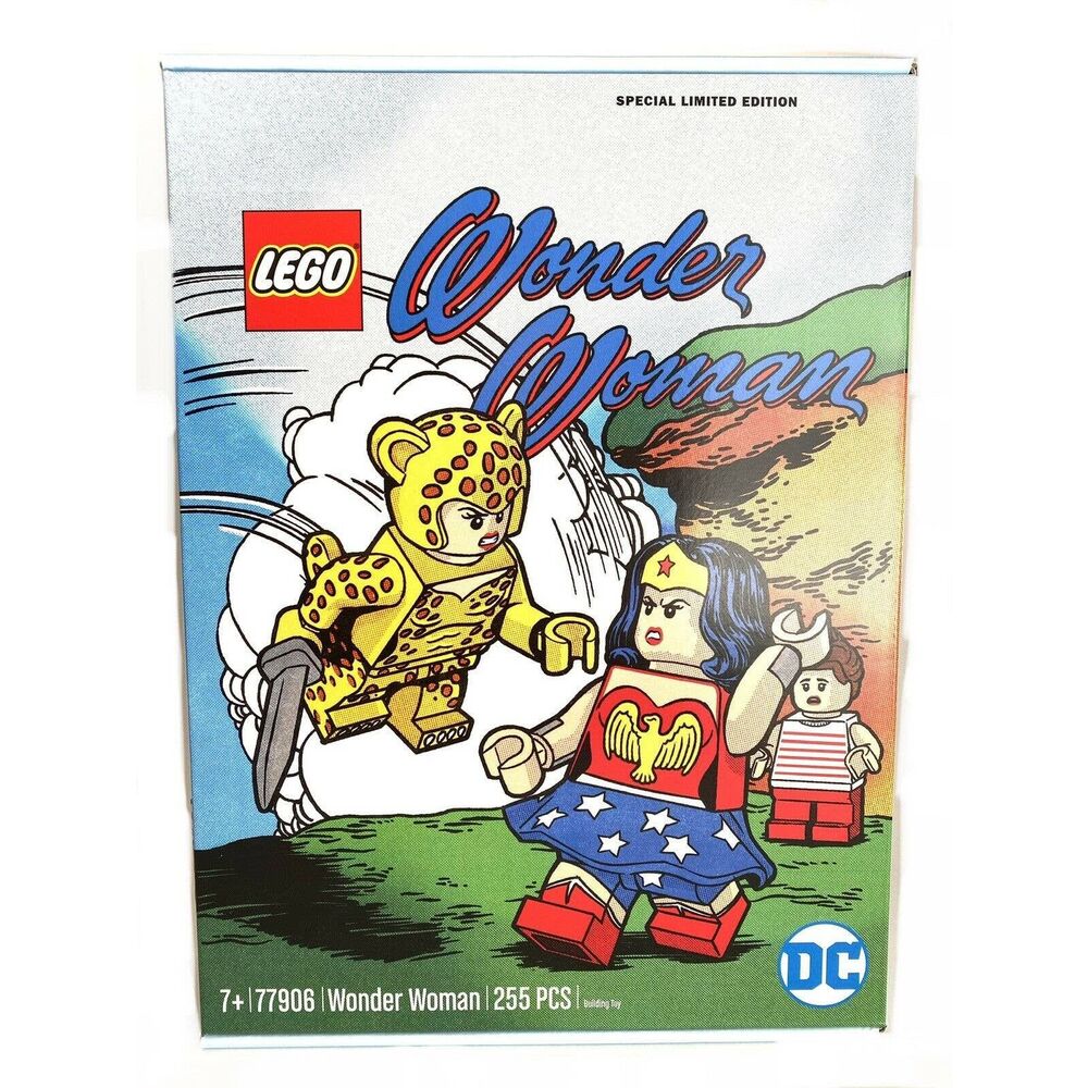 LEGO DC Superheroes 77906 Wonder Woman and Cheetah and Etta Candy Building